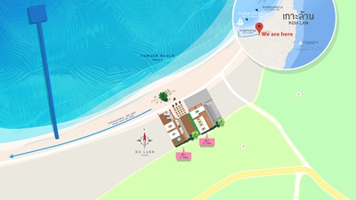 layout-สุขเสมอ บีช เฮ้าส์ เกาะล้าน