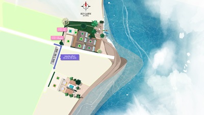 layout-ร็อคโค่ วิลล่า เกาะล้าน