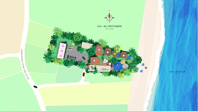 layout-คาซ่า ปาปาย่า บูติค รีสอร์ท ชะอำ