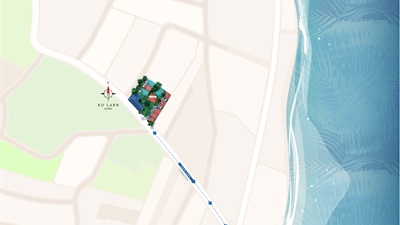 layout-โลมา พูลวิลล่า รีสอร์ท เกาะล้าน