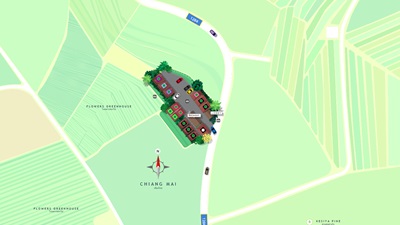 layout-บ้านพักสวนดอกไม้ ดอยอินทนนท์